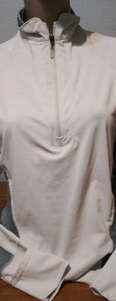 White Storm Creek Quarter-Zip Pullover Top